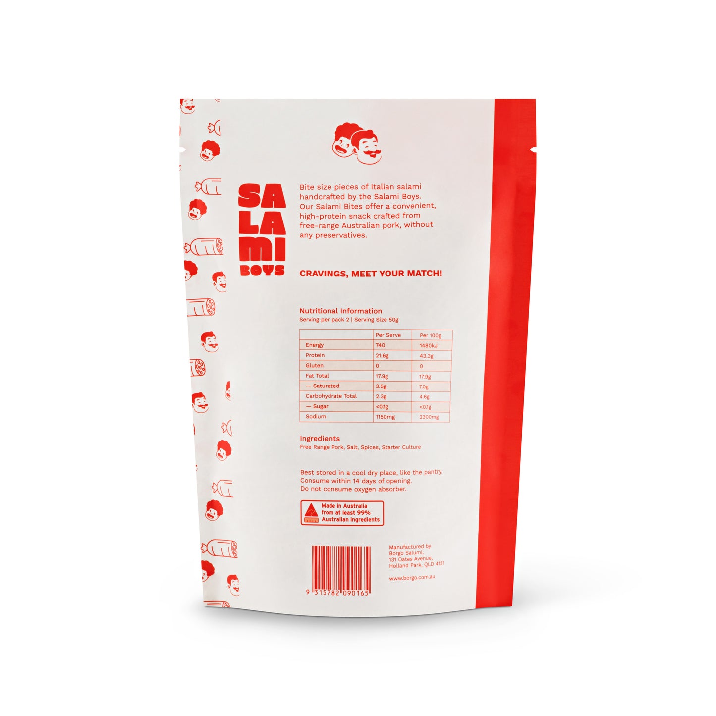 Classic Italian Salami Bites - 10 Value Pack