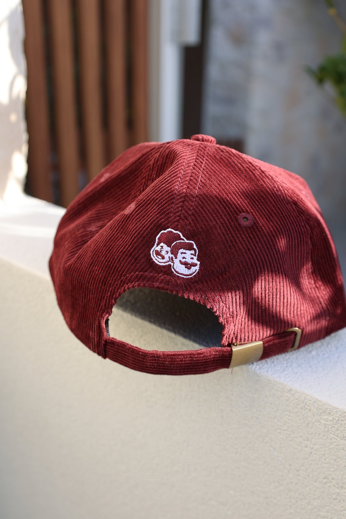 Salami Boys Burgundy Corduroy Cap