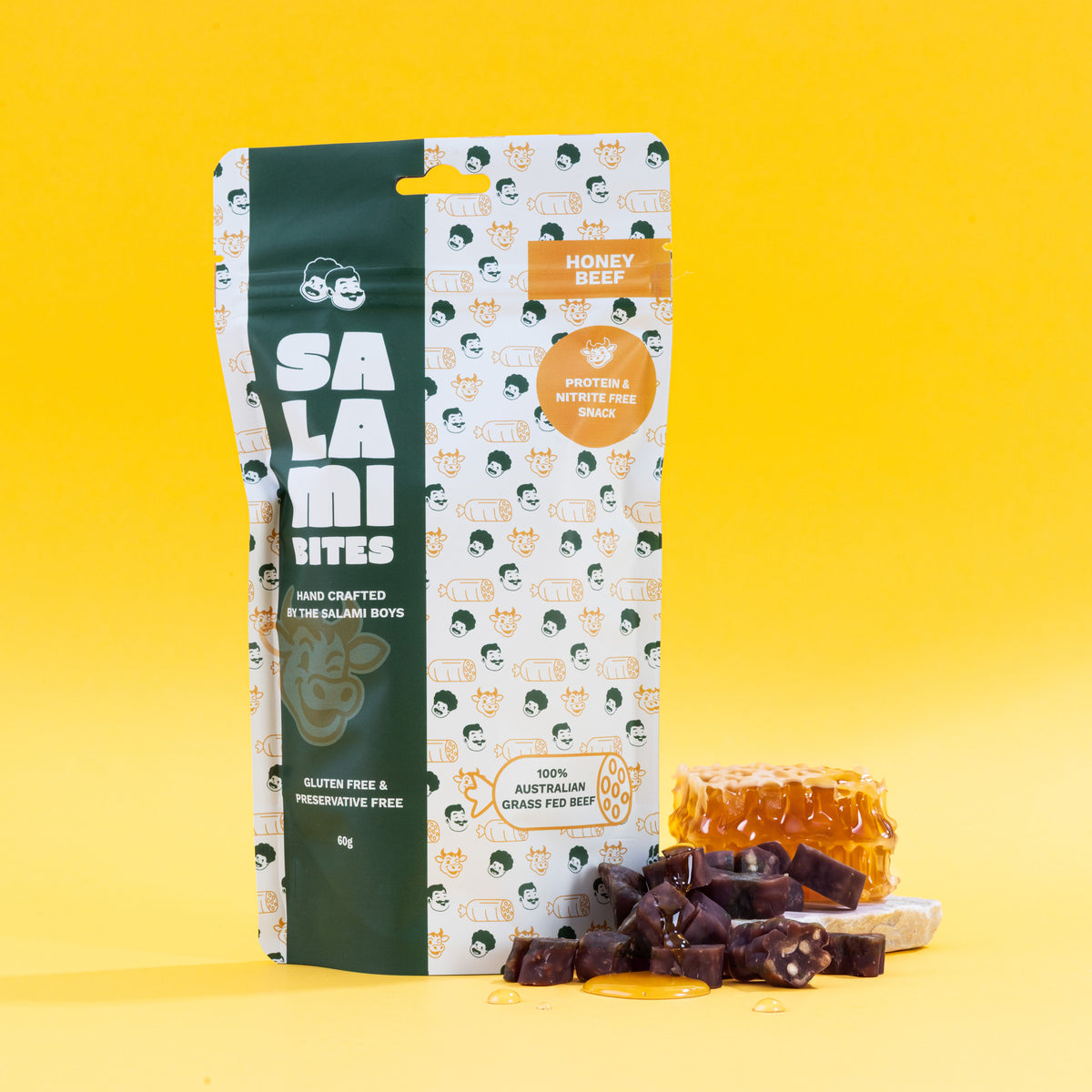 Honey Beef Salami Bites - 5 Pack Bundle