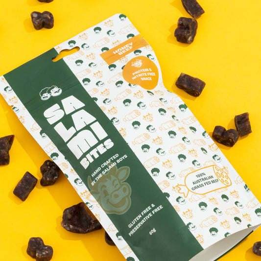 Honey Beef Salami Bites - 10 Pack Value Bundle